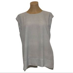 Limited white with black checkered pattern